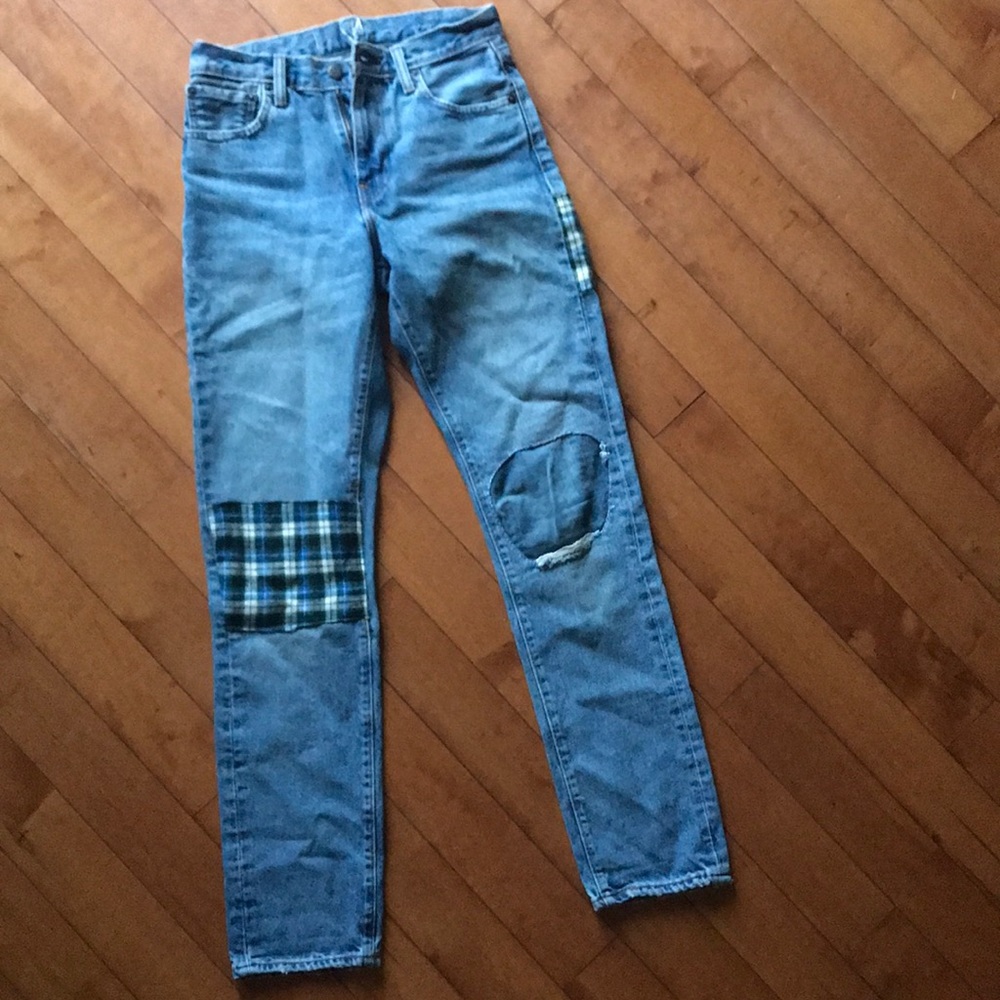 DIY detailed Levi’s 505